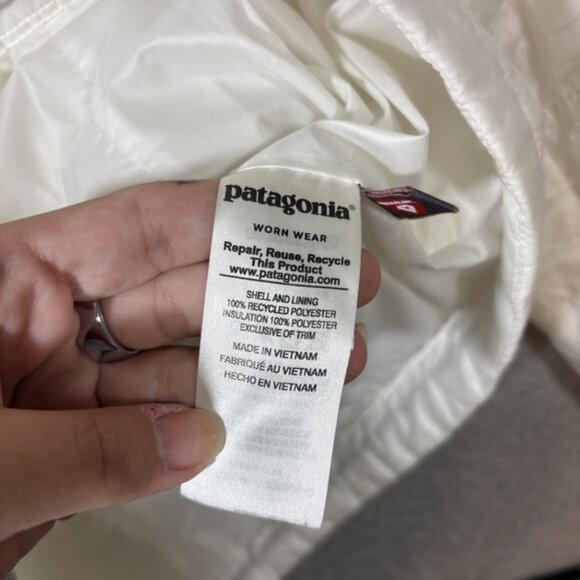 PATAGONIA Women's NANO PUFF JACKET Primaloft White Size XS - Picture 6 of 7